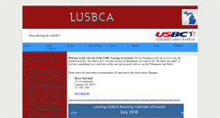 Desktop Screenshot of lansingusbc.com